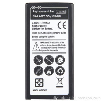 3,800mAh Replacement Battery for Samsung Galaxy S5/G900 (Black)